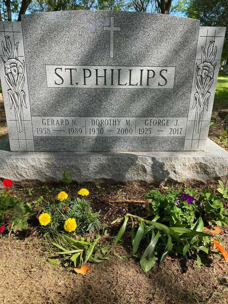 George J. St. Phillips's grave. Photo 2