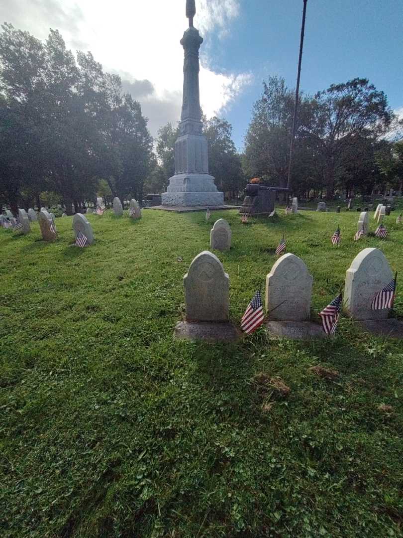 Charles W. Coon's grave. Photo 1