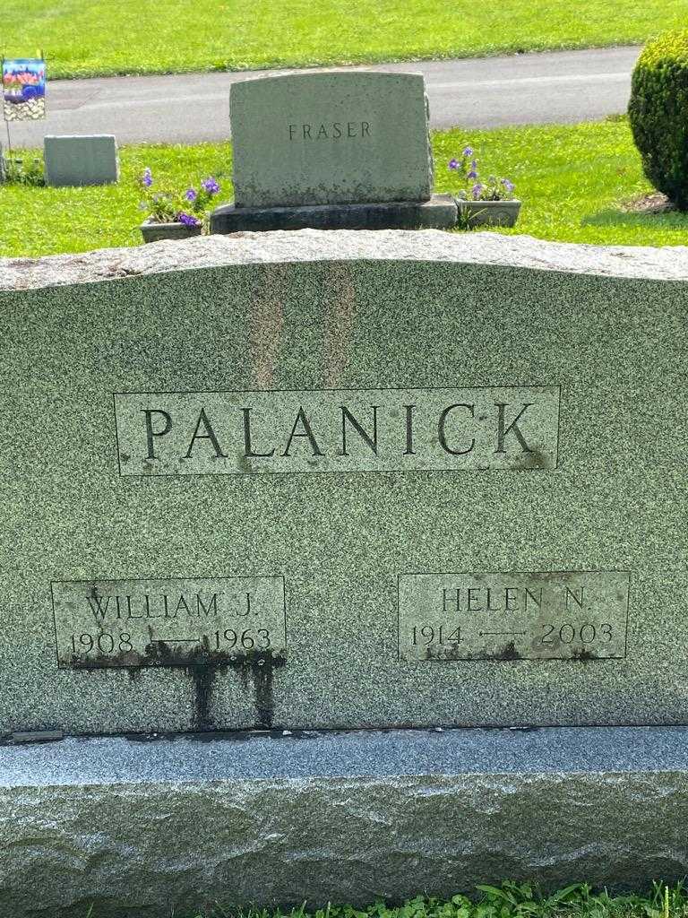 William J. Palanick's grave. Photo 3