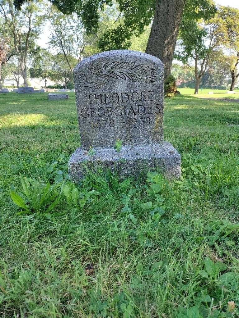 Theodore Georgiades's grave. Photo 2