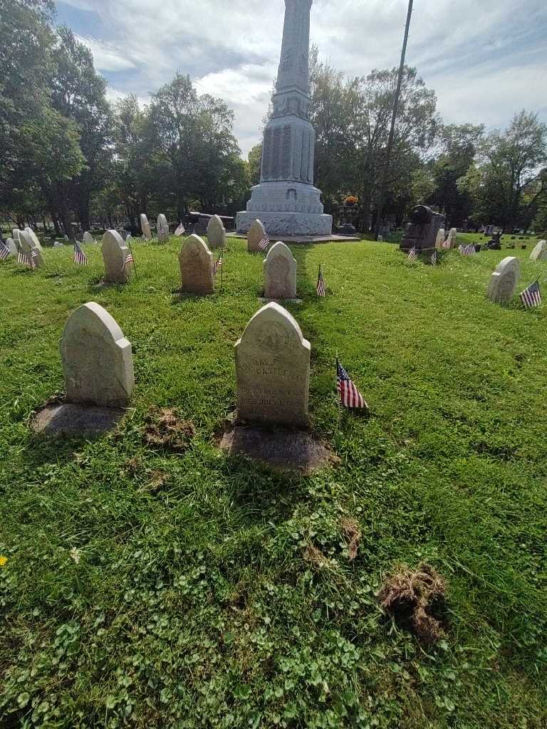 Thomas F. Castleman's grave. Photo 1