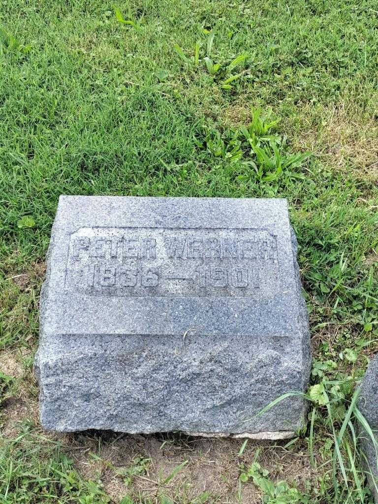 Peter Werner's grave. Photo 3
