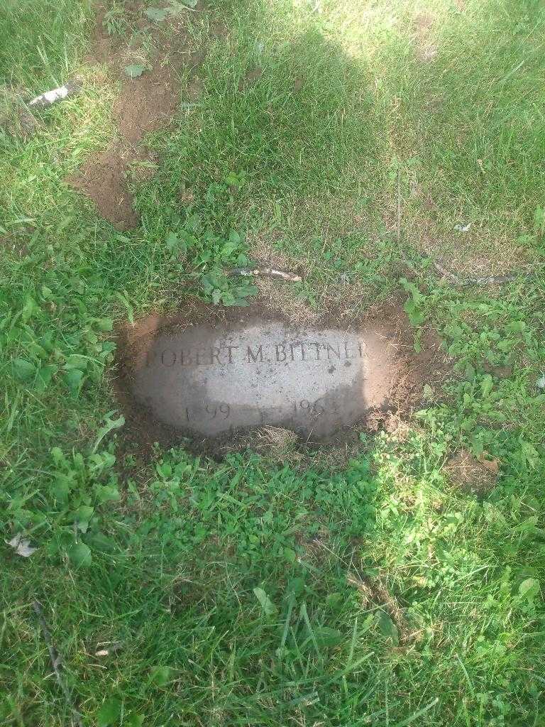 Robert M. Bittner's grave. Photo 1