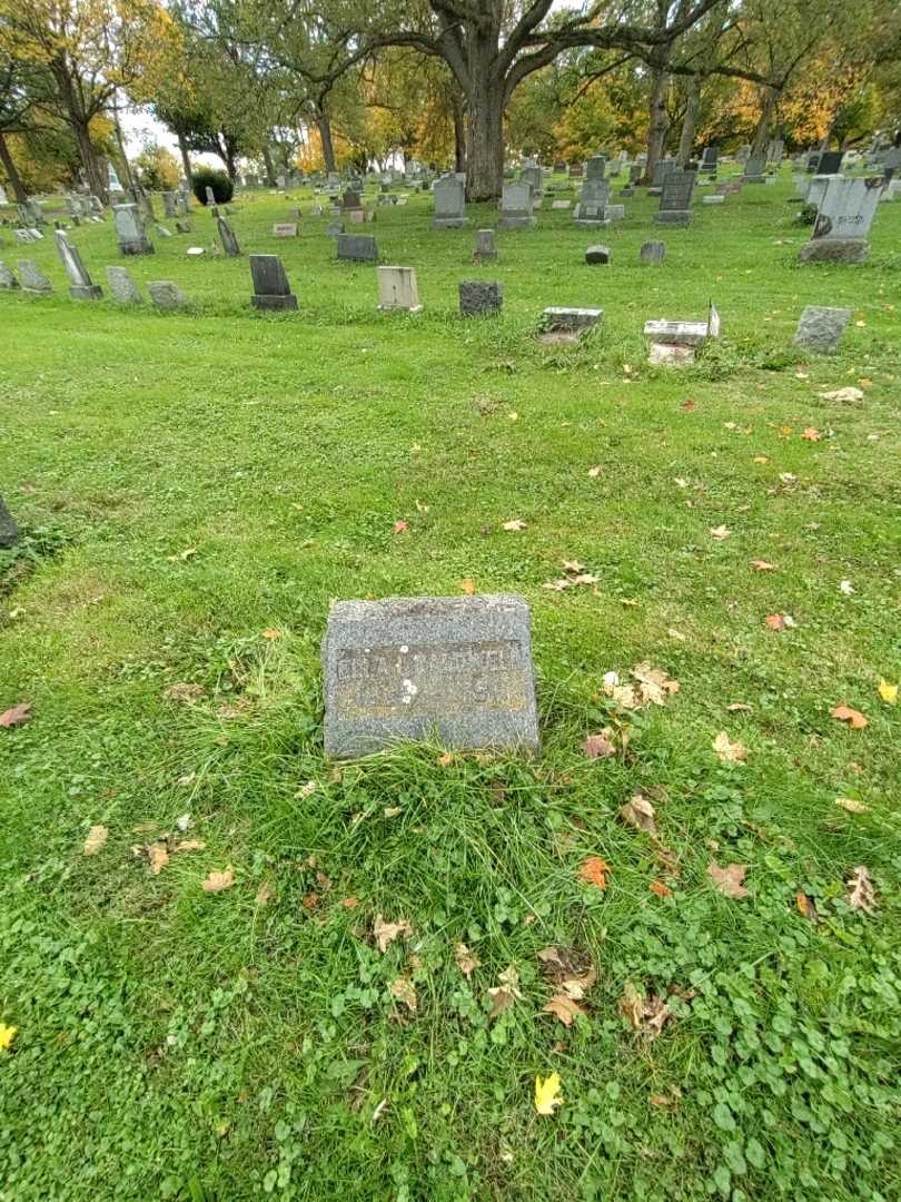 Ella L. Caldwell's grave. Photo 1