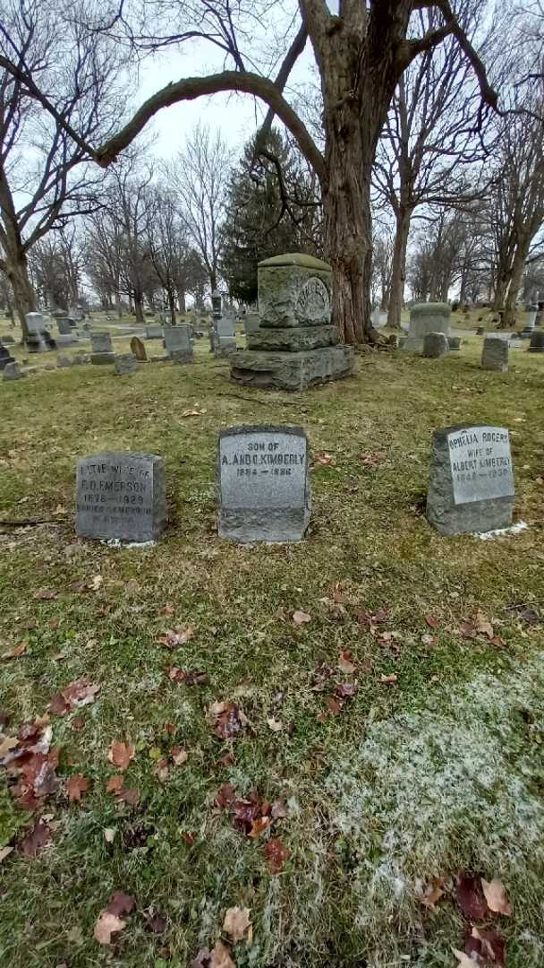 Harry R. Kimberly's grave. Photo 2