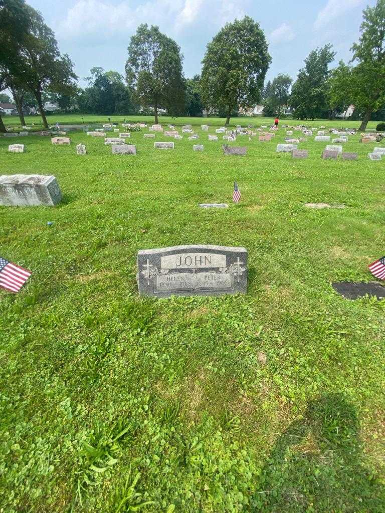 Peter John's grave. Photo 1