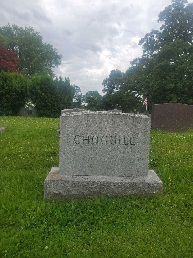 Jesse H. Choguill's grave. Photo 3