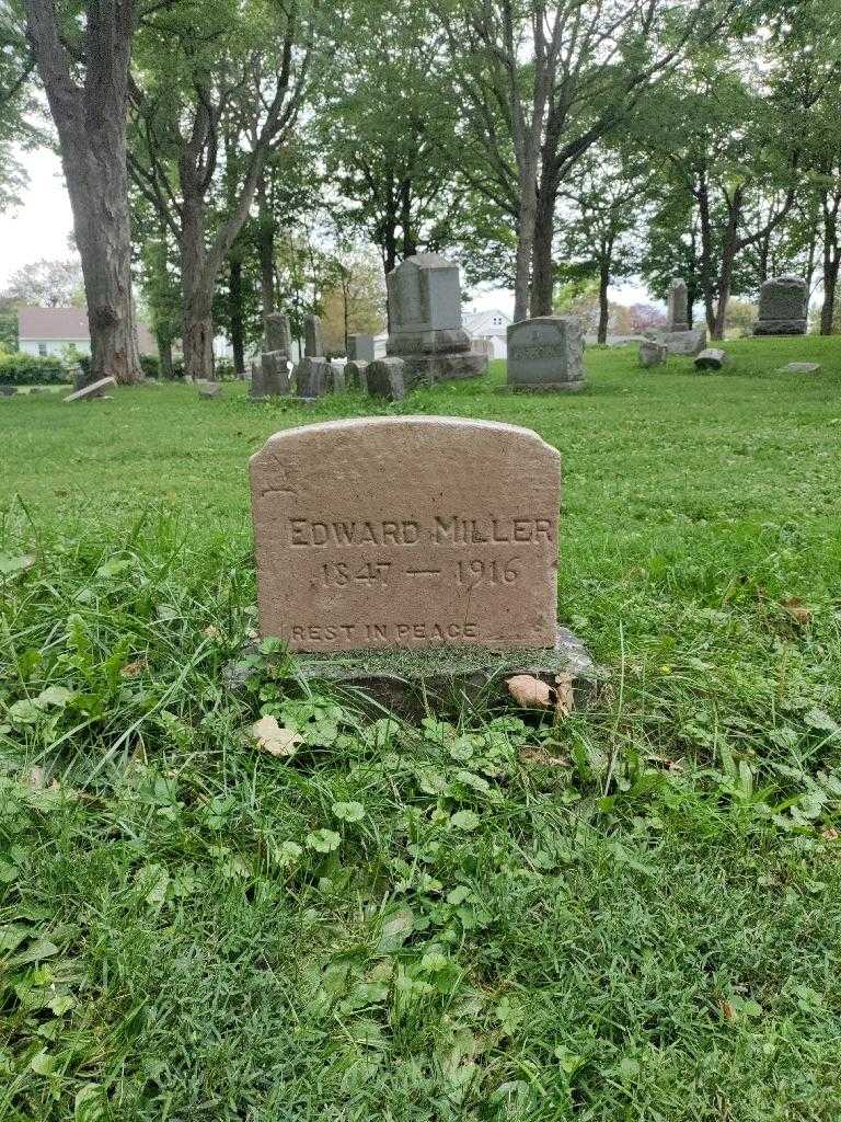 Edward Miller's grave. Photo 2