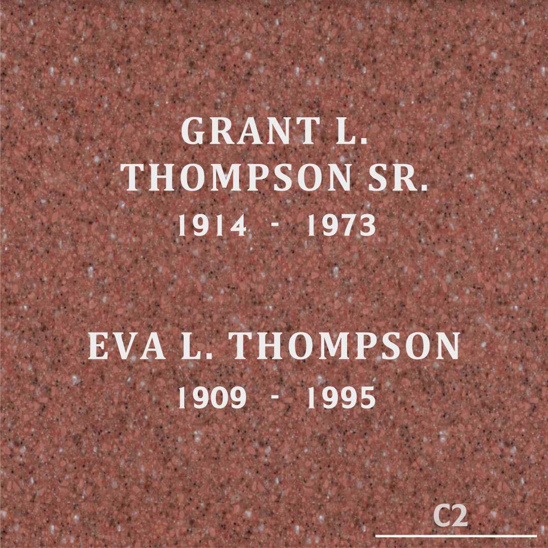 Grant L. Thompson Senior's grave