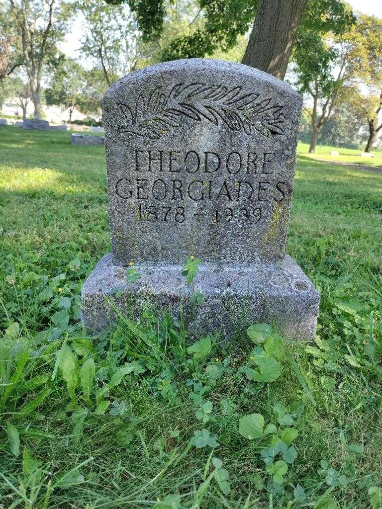 Theodore Georgiades's grave. Photo 3