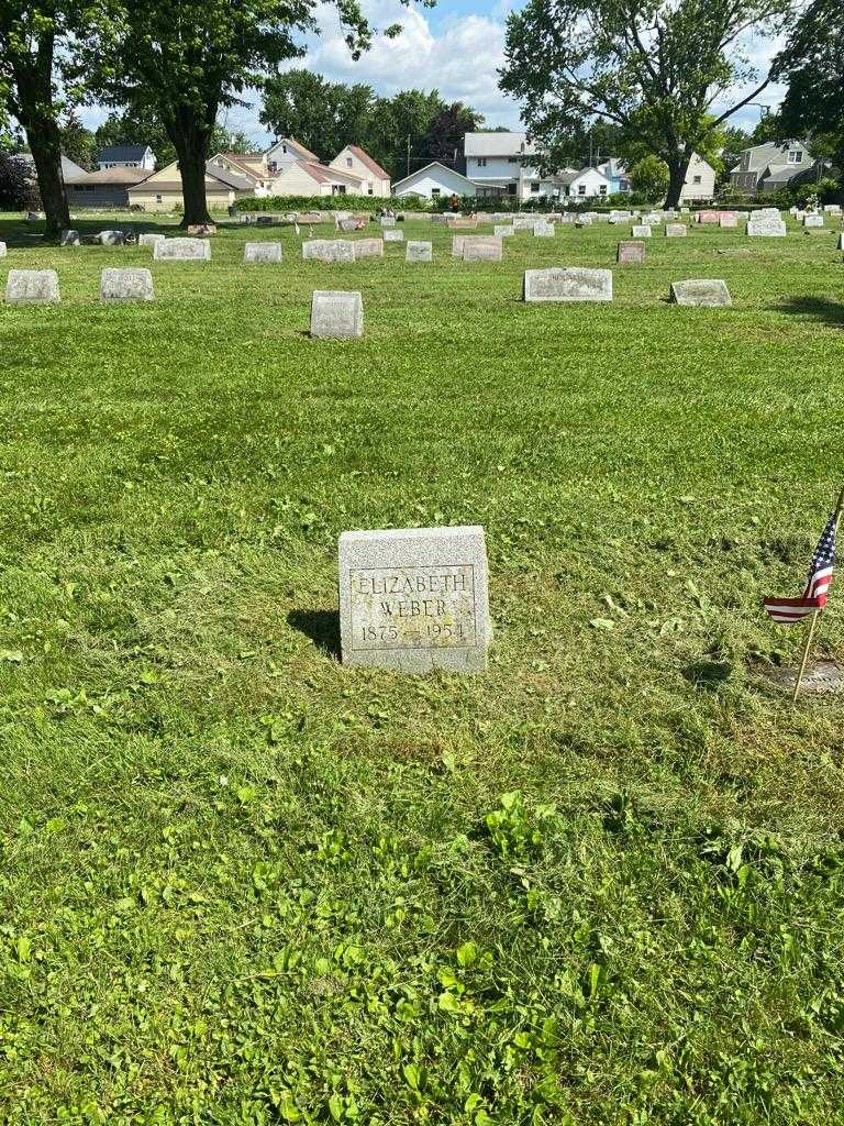 Elizabeth Weber's grave. Photo 2