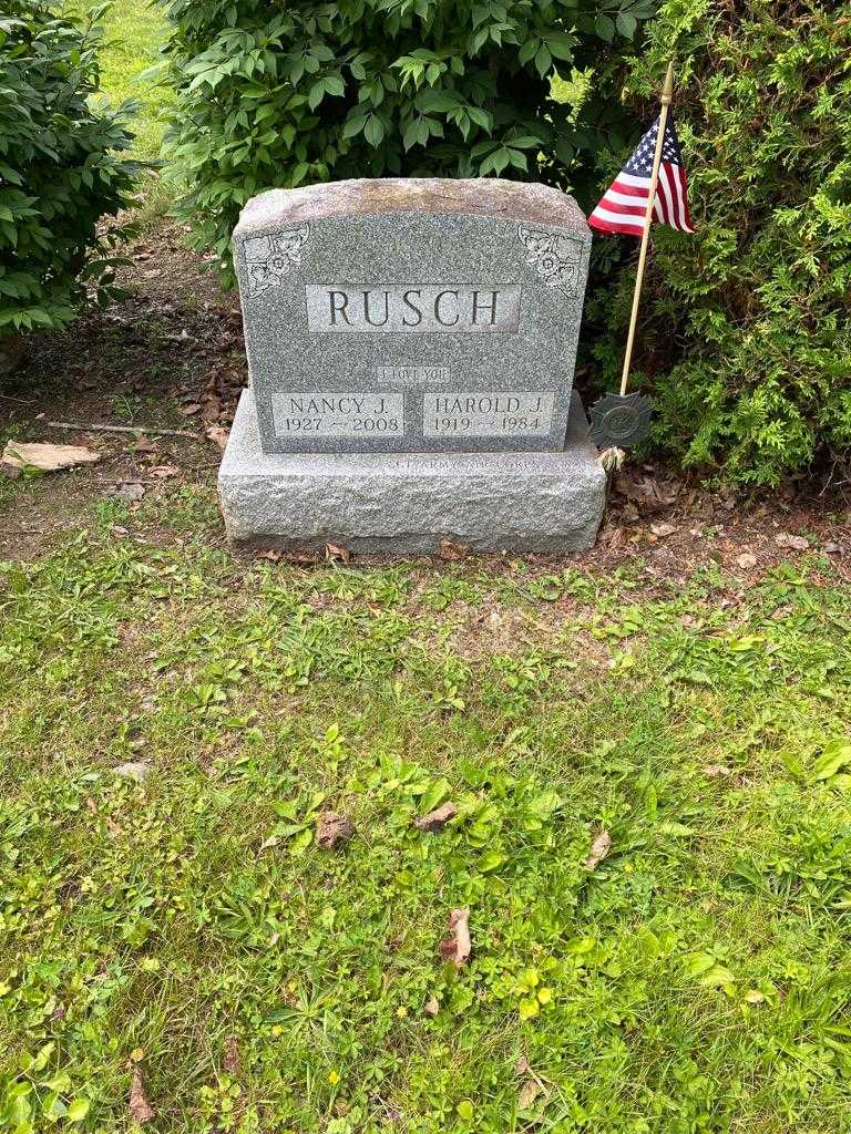 Nancy J. Rusch's grave. Photo 2