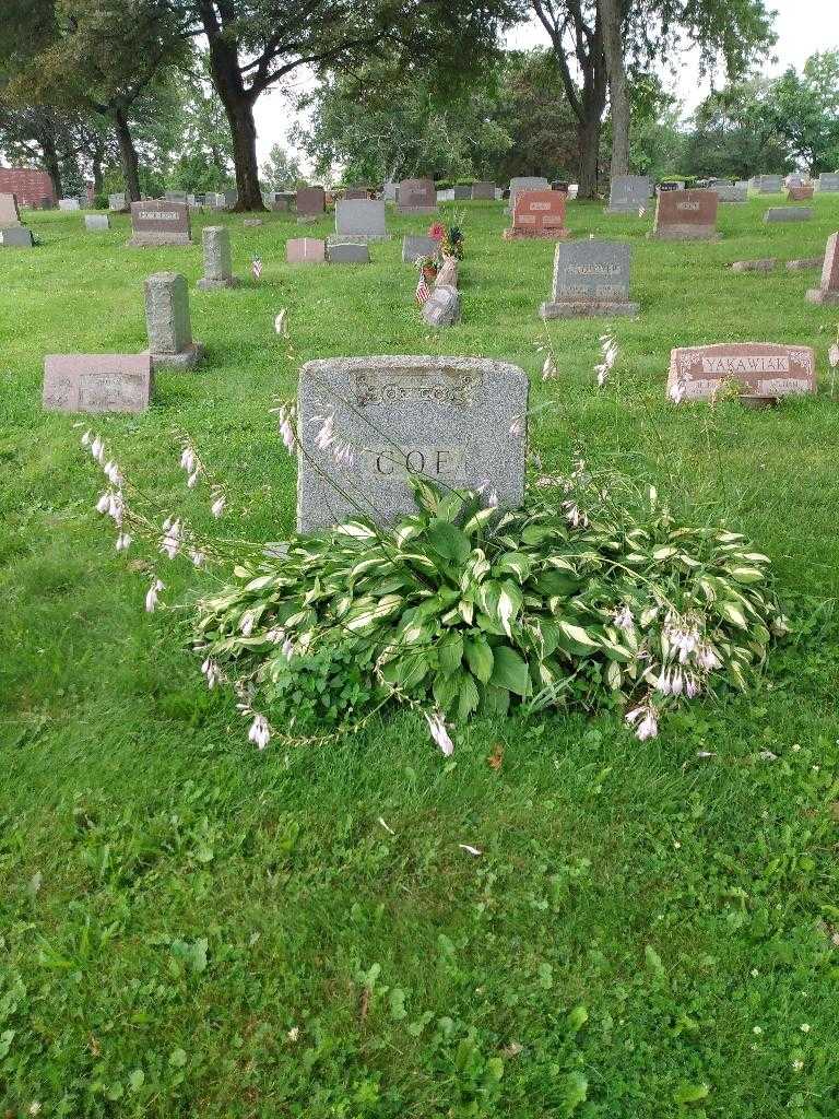 Anna H. Coe's grave. Photo 1