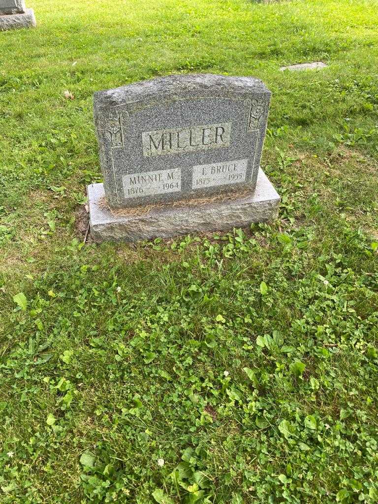 Minnie M. Miller's grave. Photo 2