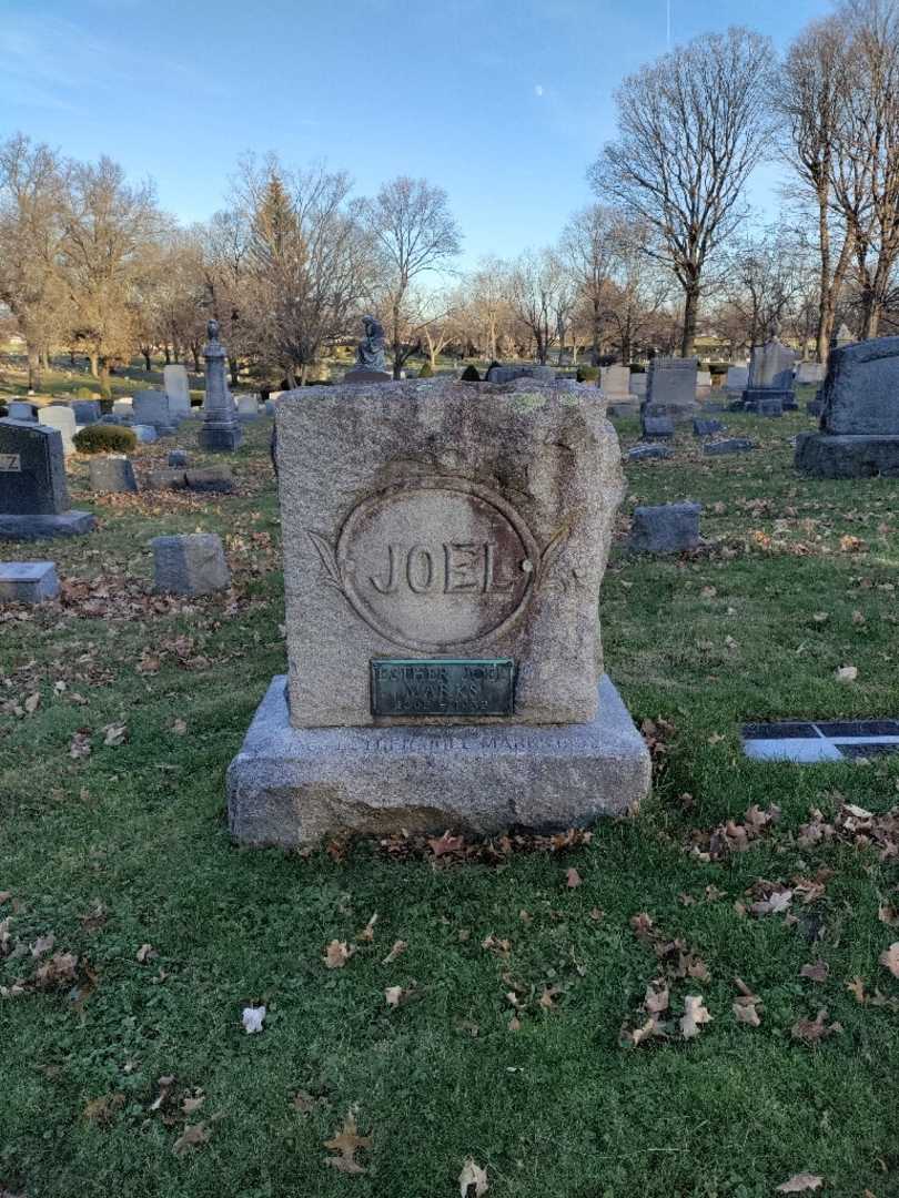 Esther Joel Marks's grave. Photo 2