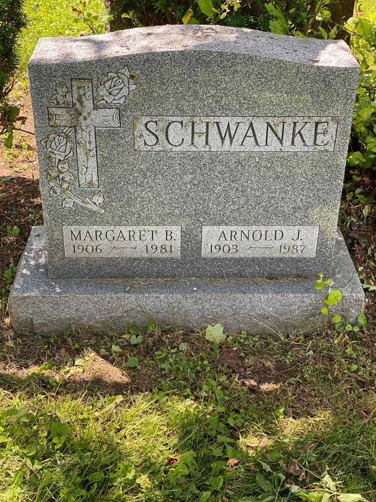 Margaret B. Schwanke's grave. Photo 3