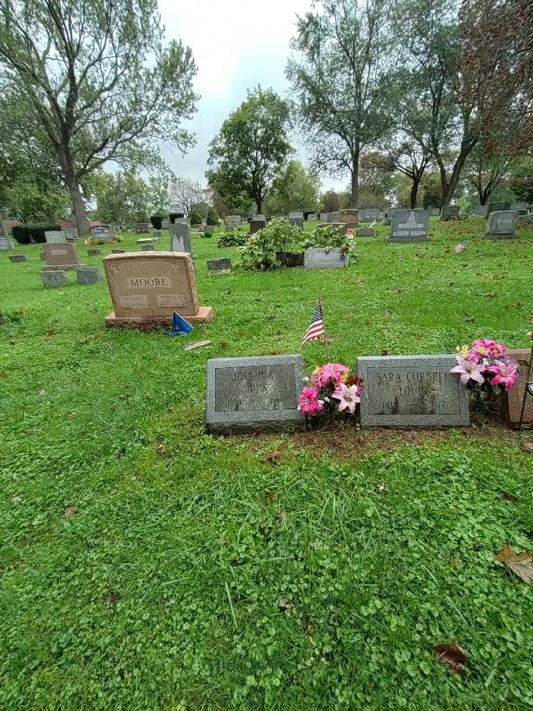 Joseph A. Louis's grave. Photo 1