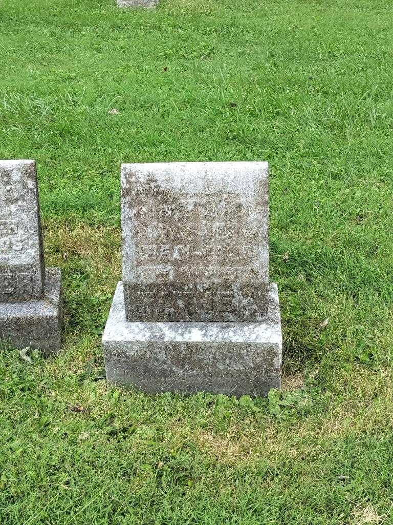 Augustave Wagner's grave. Photo 2