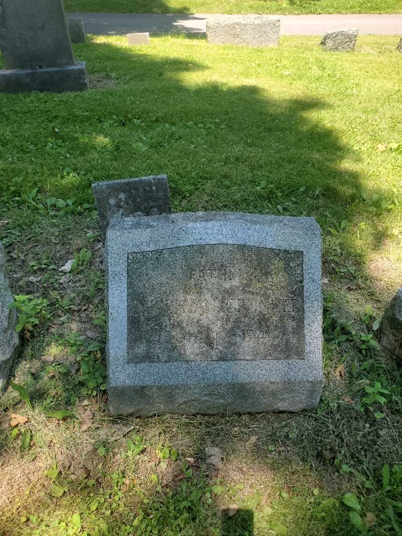 Christian Grunder's grave. Photo 2