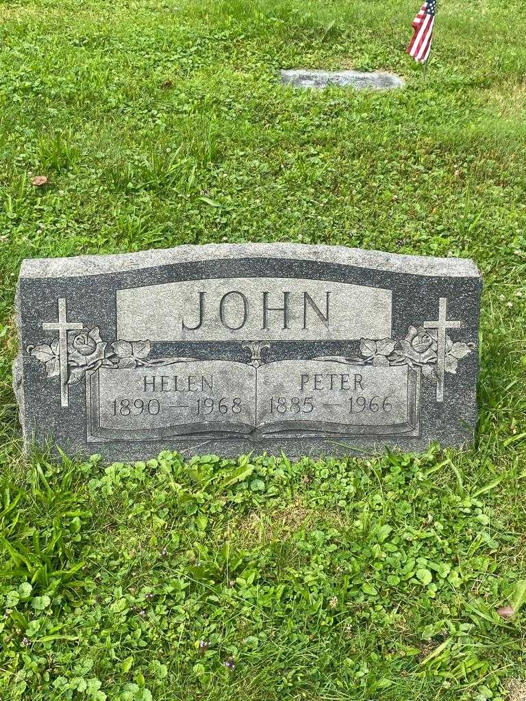 Peter John's grave. Photo 3
