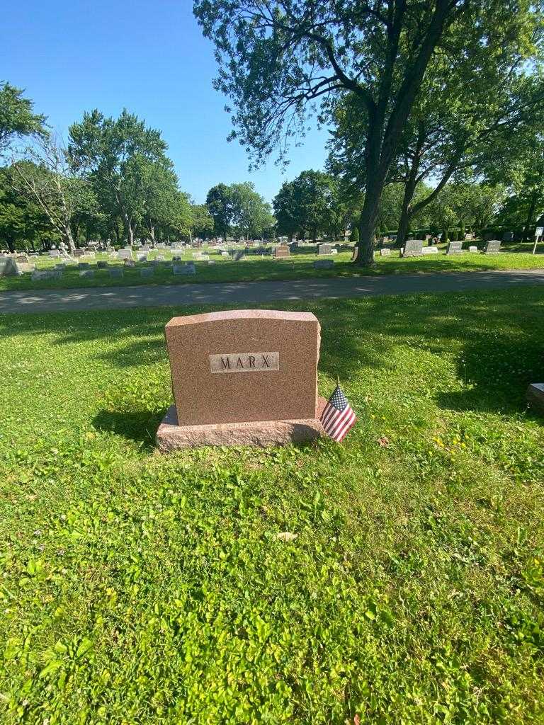 Henry H. Marx's grave. Photo 1