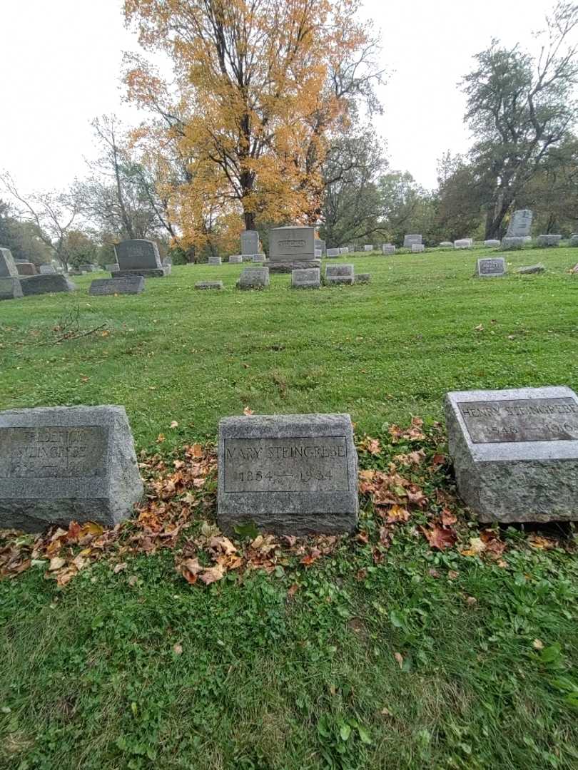 Mary Steingrebe's grave. Photo 1