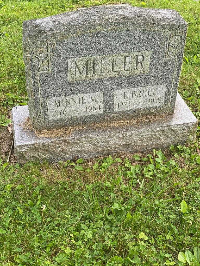 Minnie M. Miller's grave. Photo 3