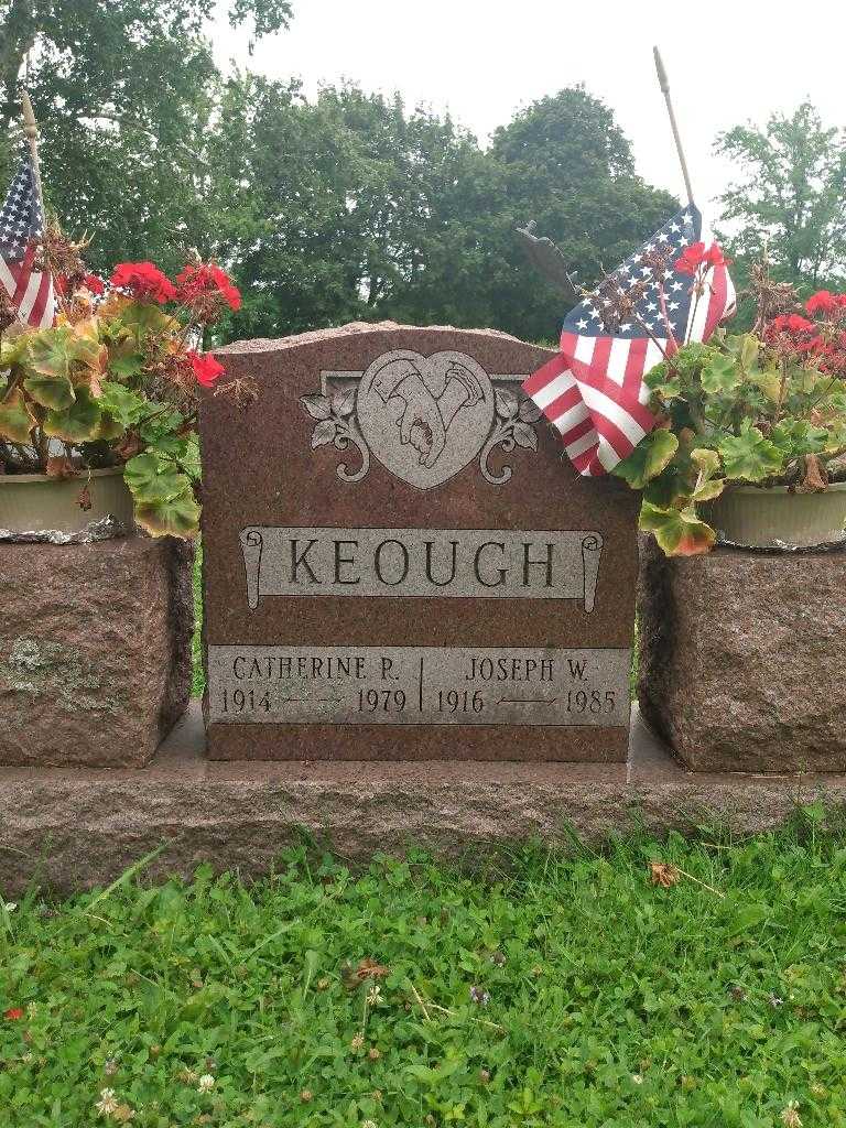 Catherine R. Keough's grave. Photo 2