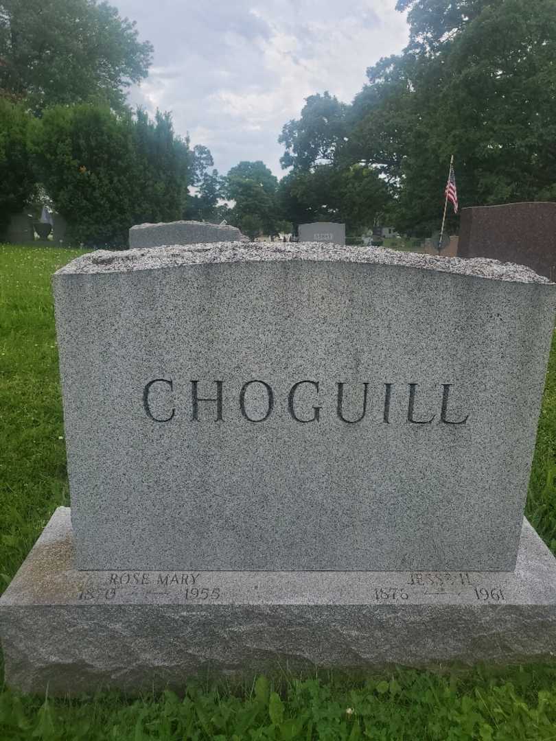 Jesse H. Choguill's grave. Photo 1