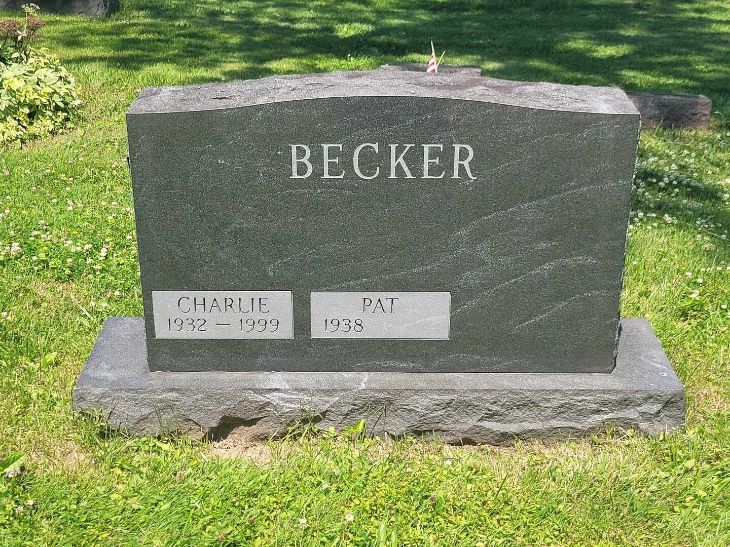 Charles J. Becker's grave. Photo 5