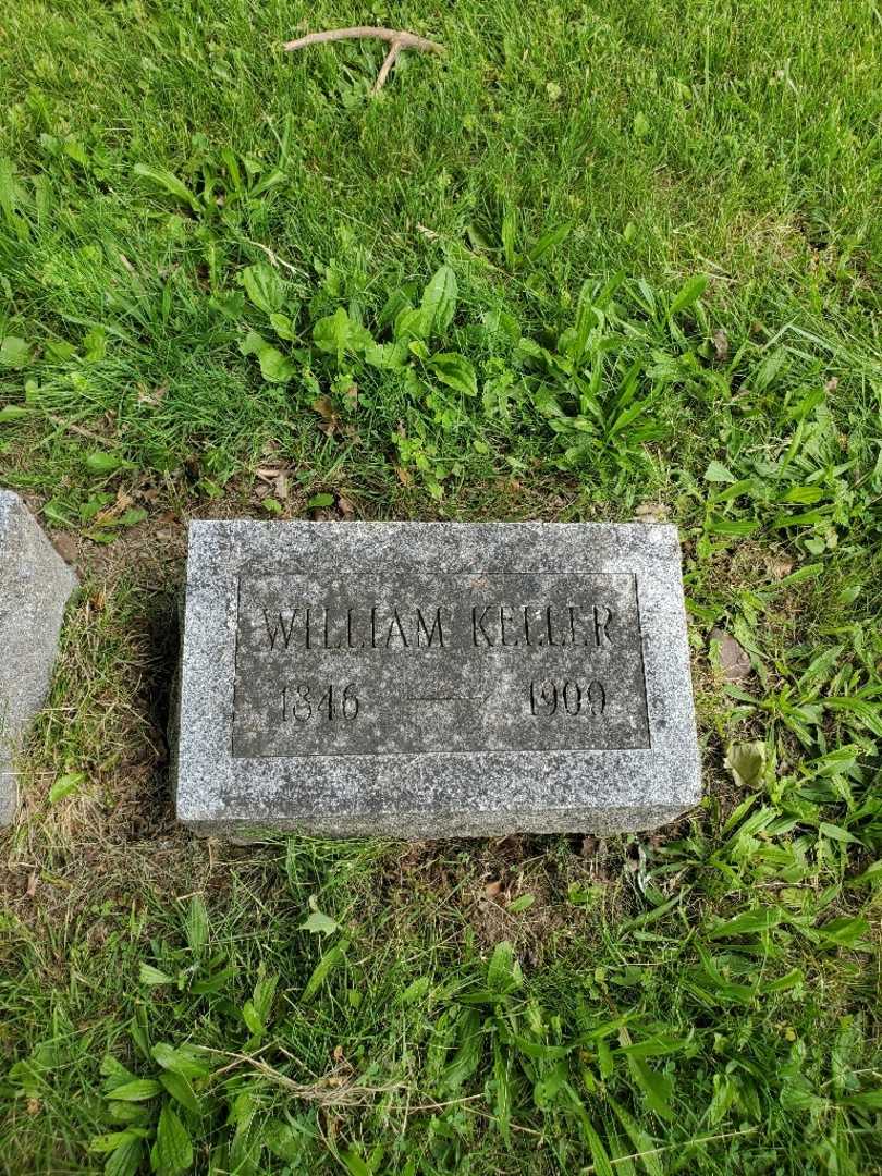 William Keller's grave. Photo 4