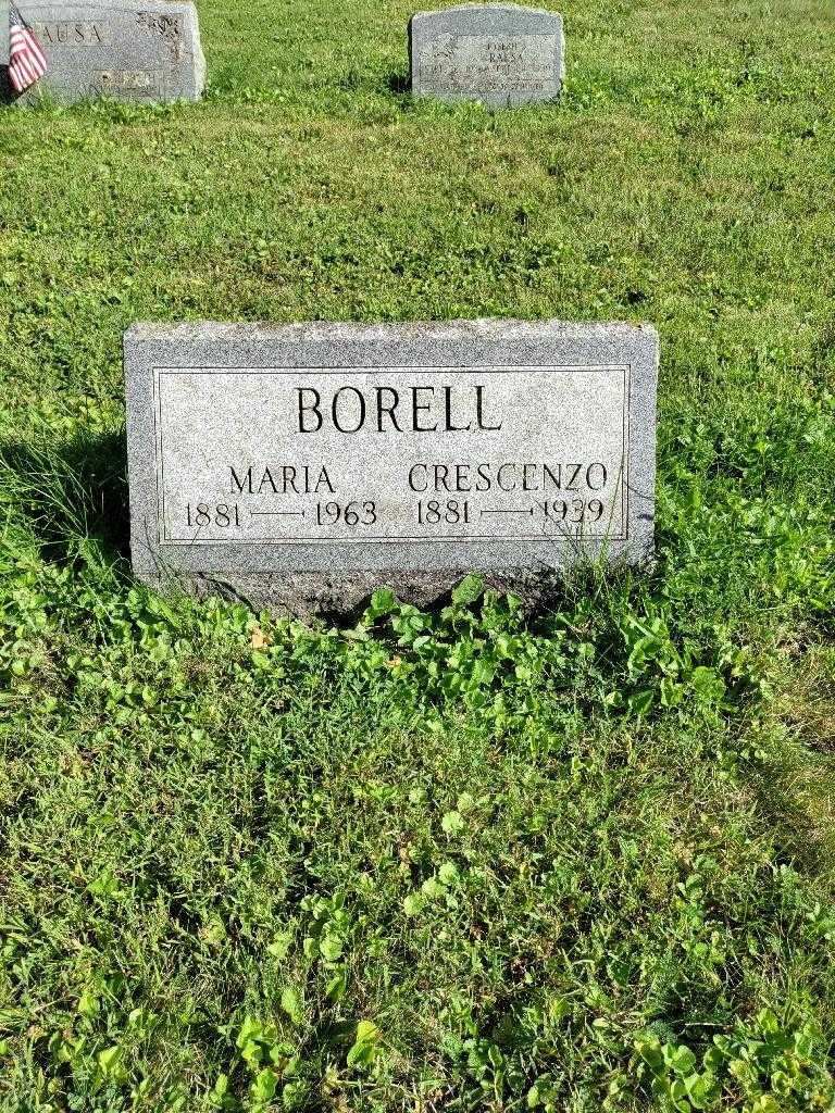 Crescenzo Borell's grave. Photo 2