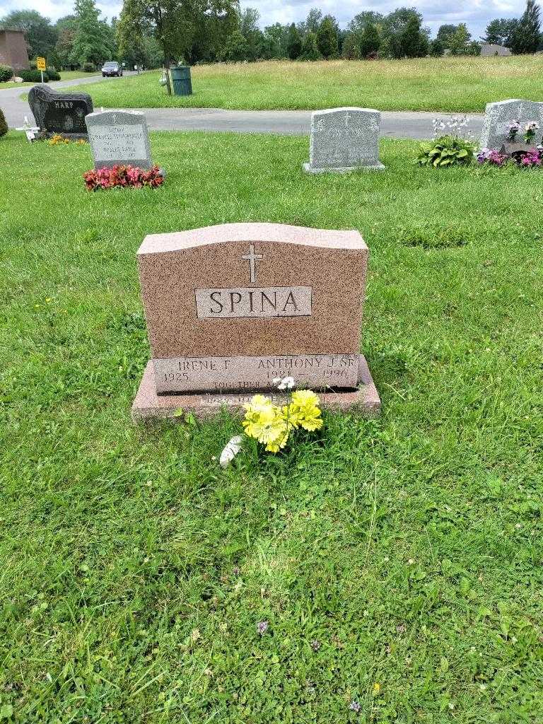 Anthony J. Spina Senior's grave. Photo 1