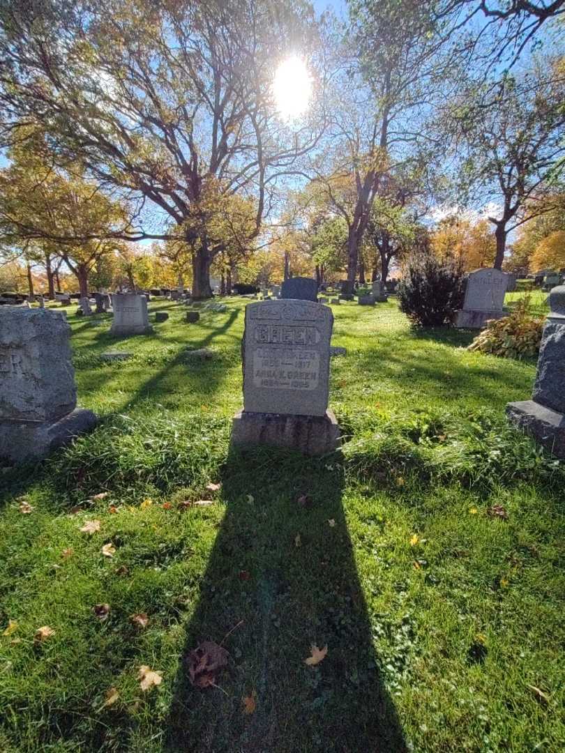 Anna K. Green's grave. Photo 1