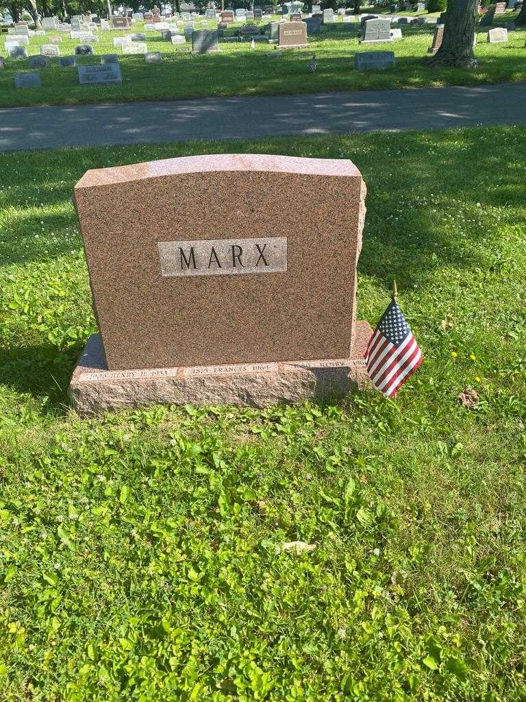 Henry Marx's grave. Photo 3