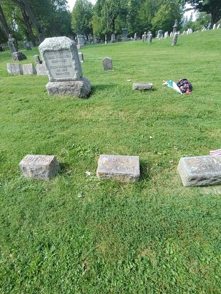 Bertha B. Vanskoik Seales's grave. Photo 1