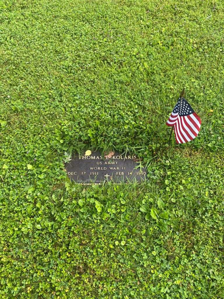 George Kolaris's grave. Photo 2