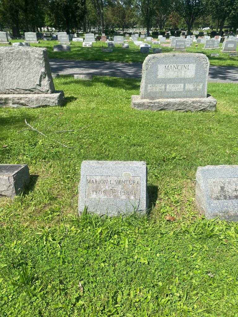 Marion L. Ventura's grave. Photo 2