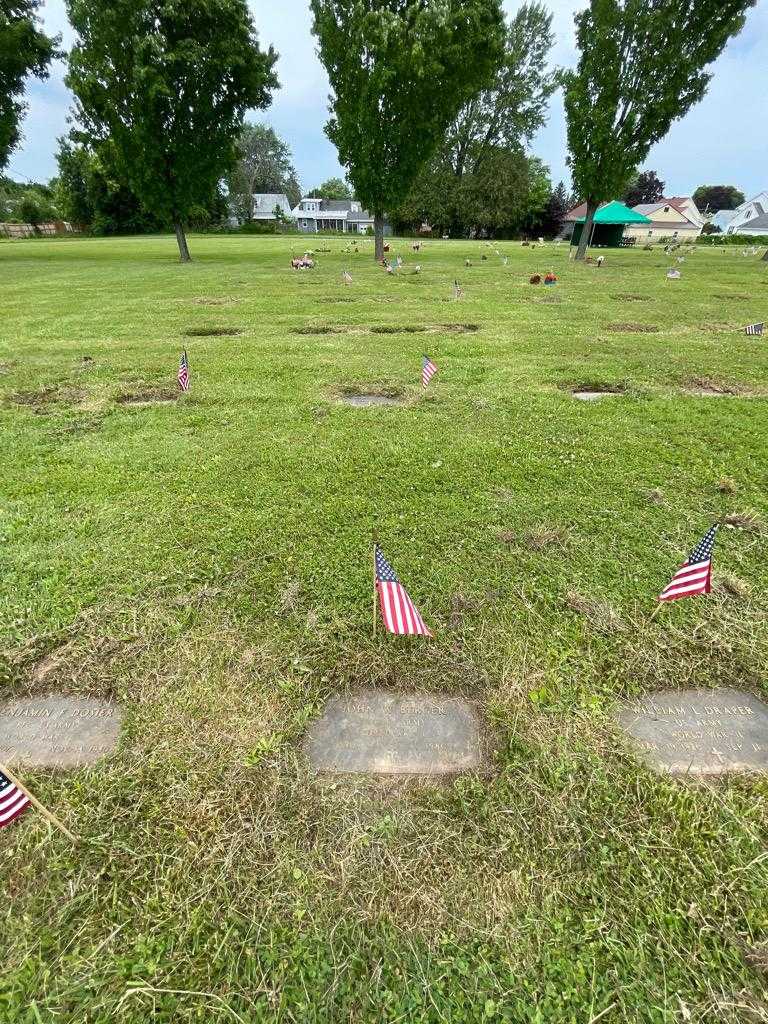 John W. Berger's grave. Photo 1