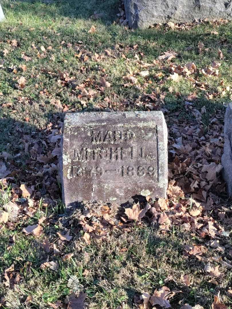 Maud J. Mitchell's grave. Photo 2