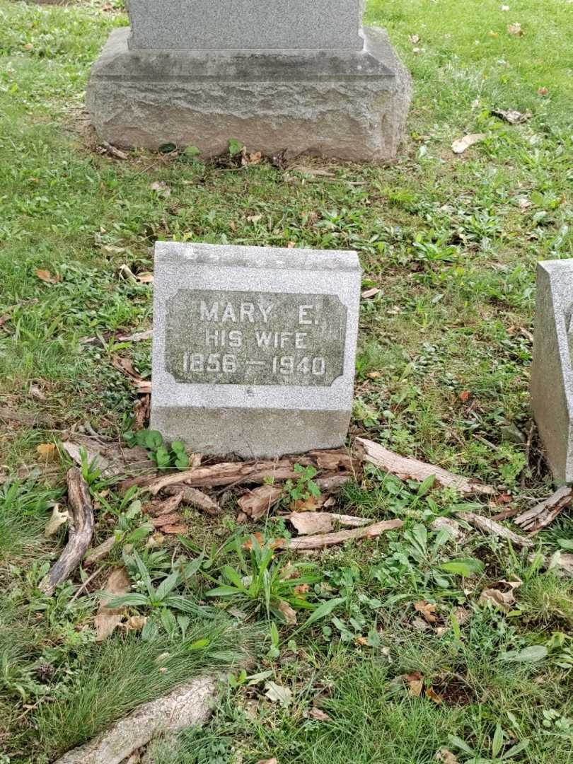 Mary E. Palmer's grave. Photo 2