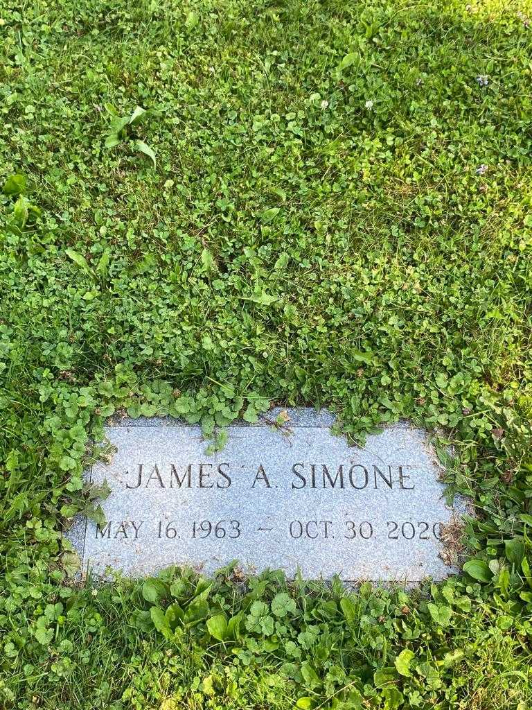 James A. Simone's grave. Photo 4