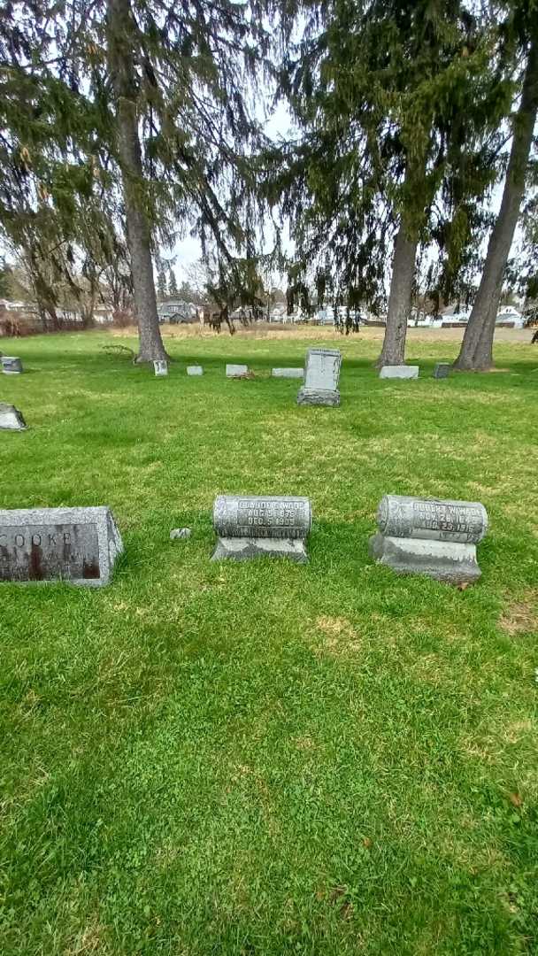 Claude C. Wade's grave. Photo 1