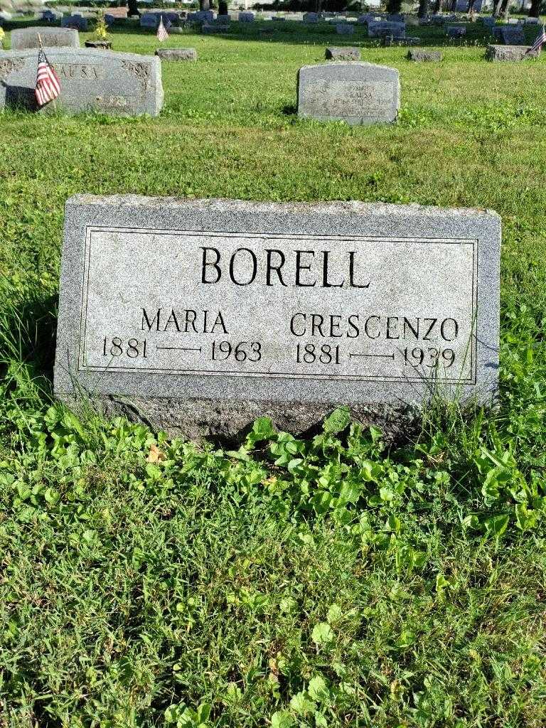 Crescenzo Borell's grave. Photo 3