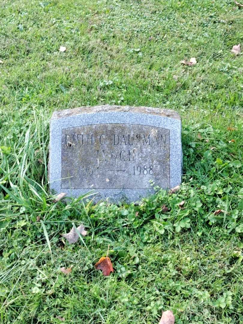 Ruth C. Lynch Dausman's grave. Photo 2