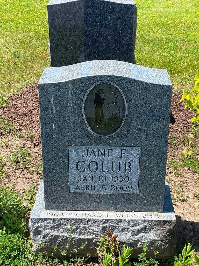 Jane F. Golub's grave. Photo 3