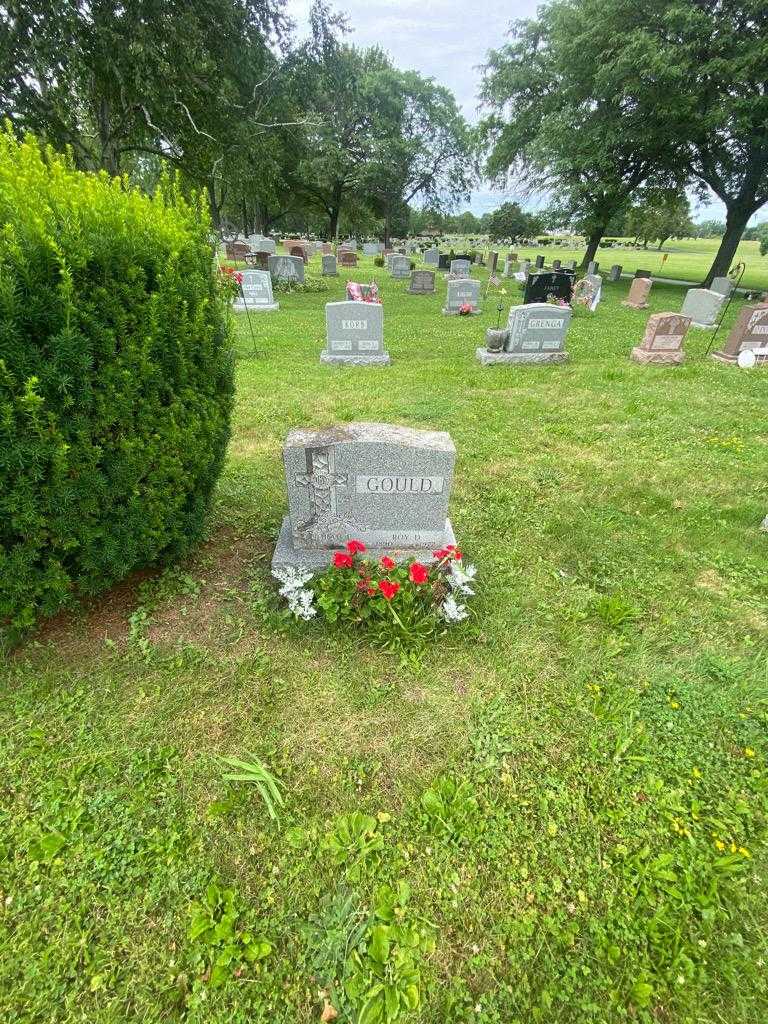 Roy D. Gould's grave. Photo 1