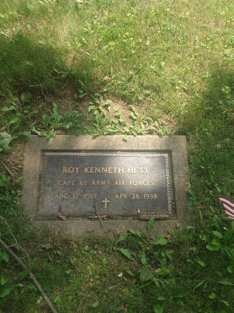 Roy Kenneth Hett's grave. Photo 2
