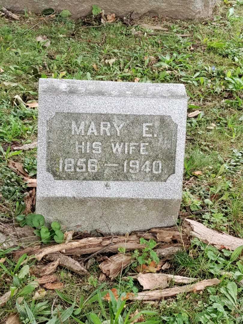 Mary E. Palmer's grave. Photo 3