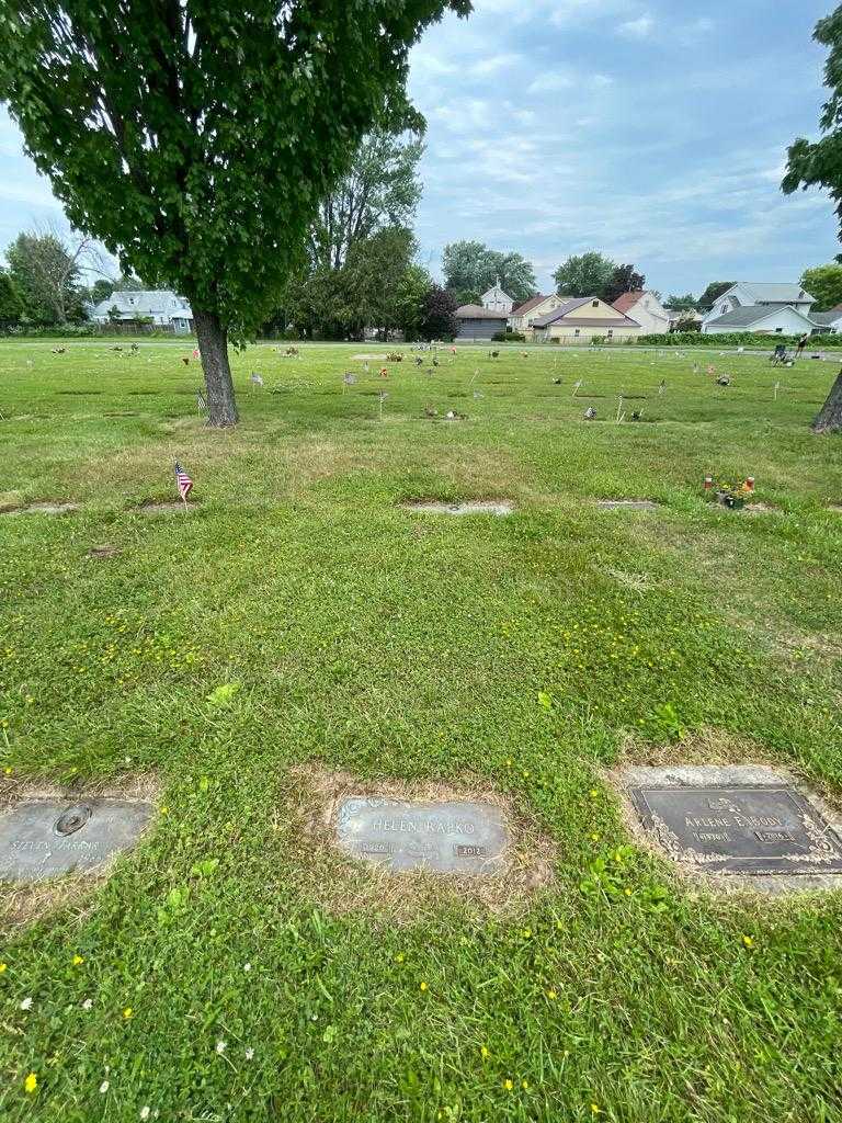 Helen Rapko's grave. Photo 1